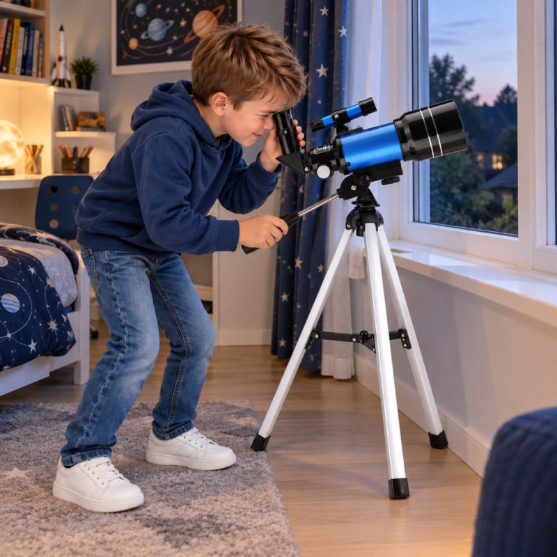 eng_pl_Astronomical-Telescope-for-Kids-with-Tripod-Blue-150x-Magnification-32785_7 Plavi astronomski teleskop za djecu sa stativom – povećanje 150x