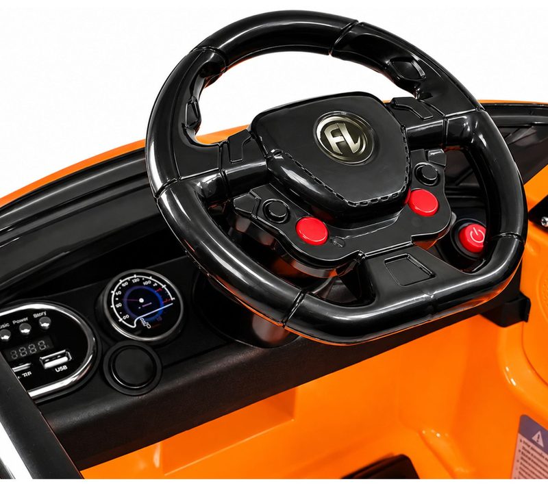 HL1638 Električni automobil za vožnju, narančast