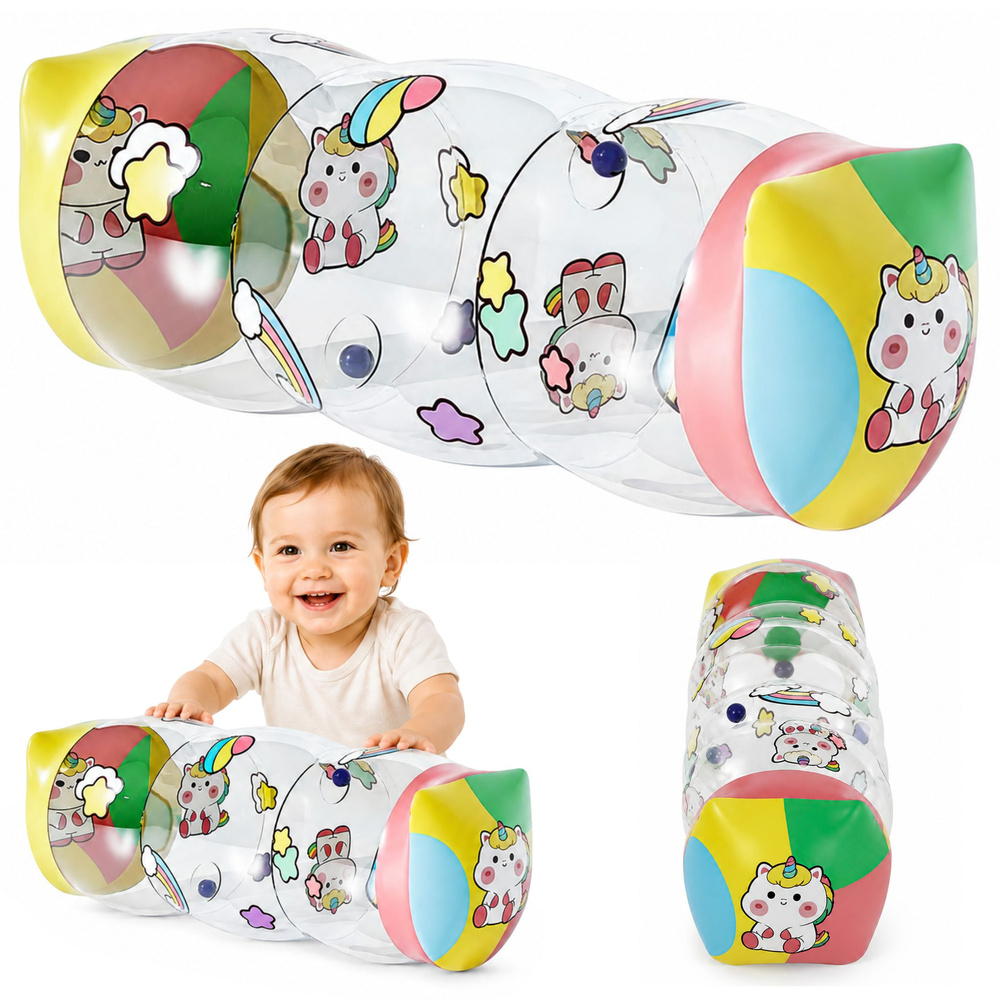 eng_pl_Inflatable-Crawling-Roller-for-Toddlers-Unicorns-48-x-20cm-30943_1 Valjak na napuhavanje za puzanje za malu djecu – Jednorozi, 48 x 20 cm