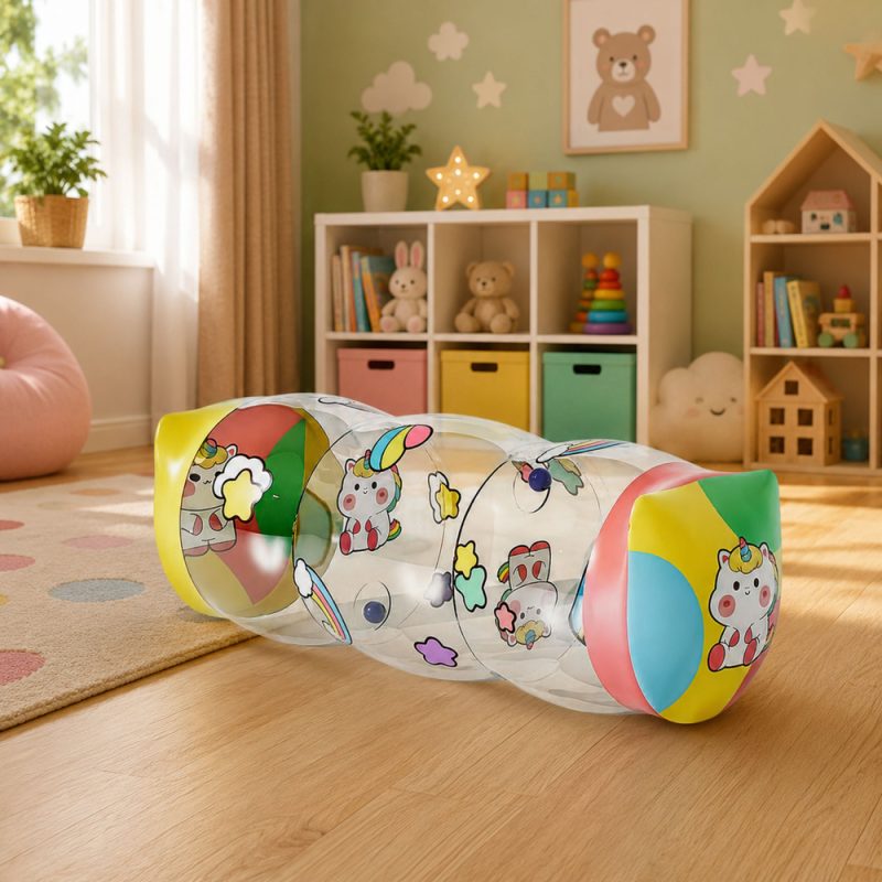 eng_pl_Inflatable-Crawling-Roller-for-Toddlers-Unicorns-48-x-20cm-30943_3 Valjak na napuhavanje za puzanje za malu djecu – Jednorozi, 48 x 20 cm