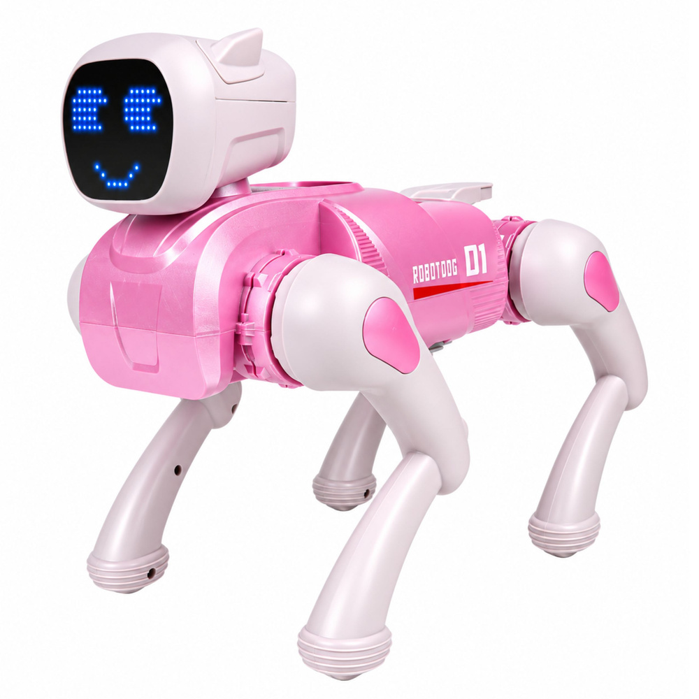 eng_pl_Pink-AI-Robot-Dog-Remote-Controlled-RC-Bluetooth-App-Programmable-32782_2 AI robotski pas – daljinski upravljan (RC/Bluetooth/Aplikacija), programabilan, roza
