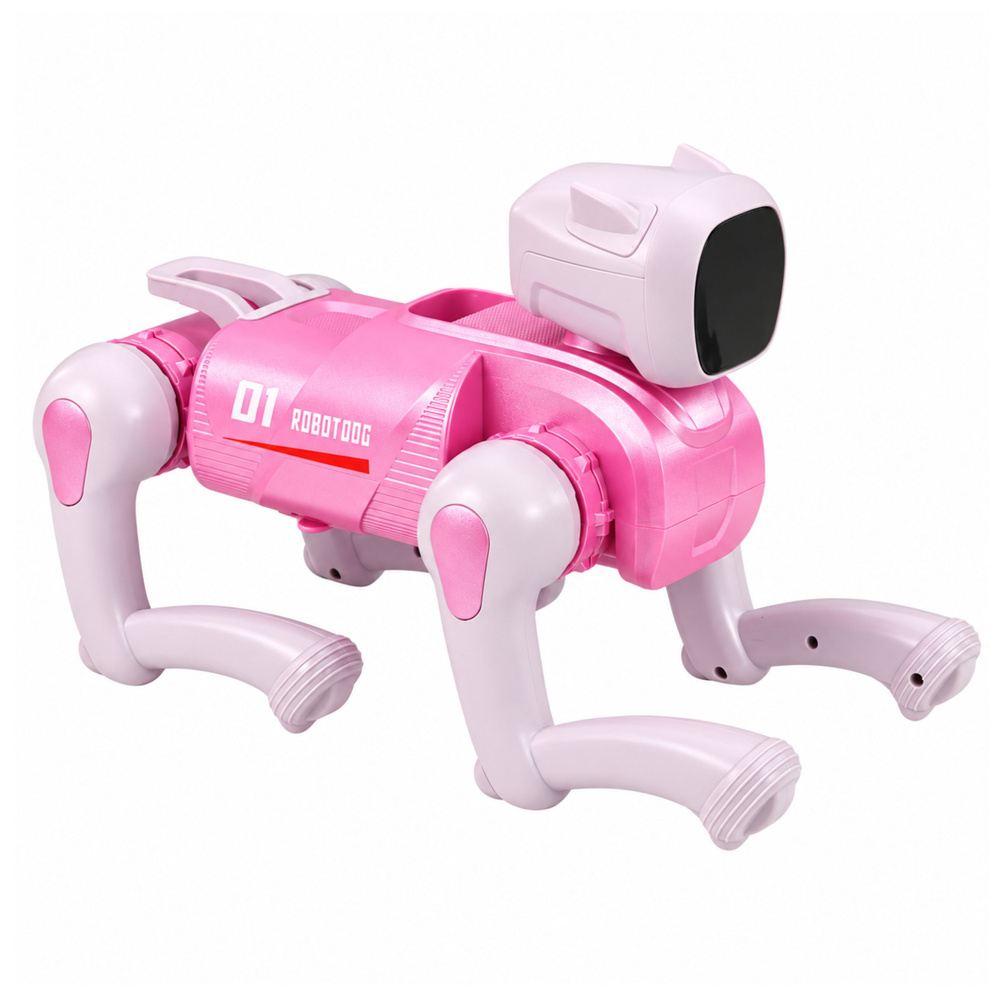 eng_pl_Pink-AI-Robot-Dog-Remote-Controlled-RC-Bluetooth-App-Programmable-32782_3 AI robotski pas – daljinski upravljan (RC/Bluetooth/Aplikacija), programabilan, roza