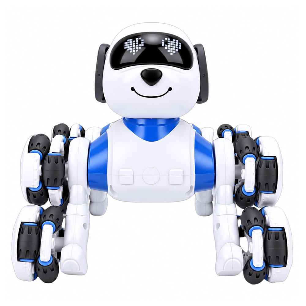 eng_pl_Remote-Controlled-RC-Robot-Dog-8-Wheels-360-Drifts-Stunts-Blue-32781_4 Robot-pas na daljinsko upravljanje – 8 kotača, driftanje od 360° i akrobacije – plavi