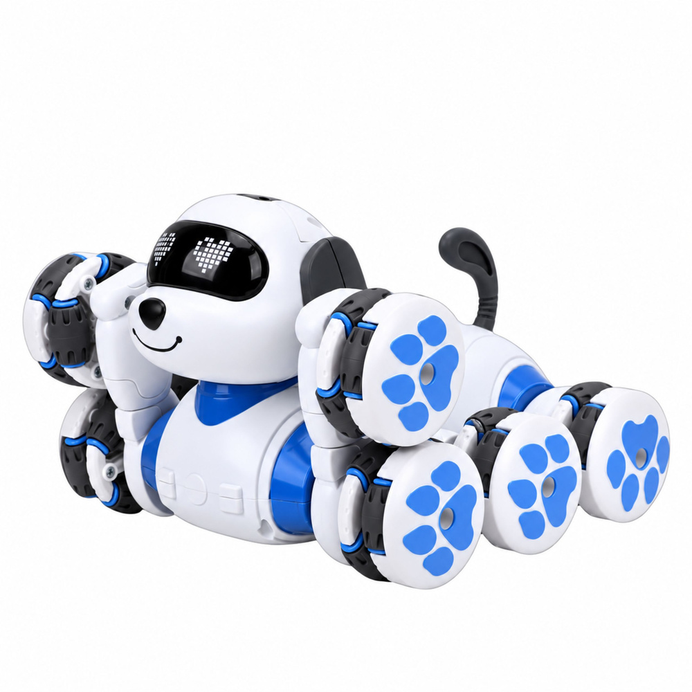 eng_pl_Remote-Controlled-RC-Robot-Dog-8-Wheels-360-Drifts-Stunts-Blue-32781_5 Robot-pas na daljinsko upravljanje – 8 kotača, driftanje od 360° i akrobacije – plavi