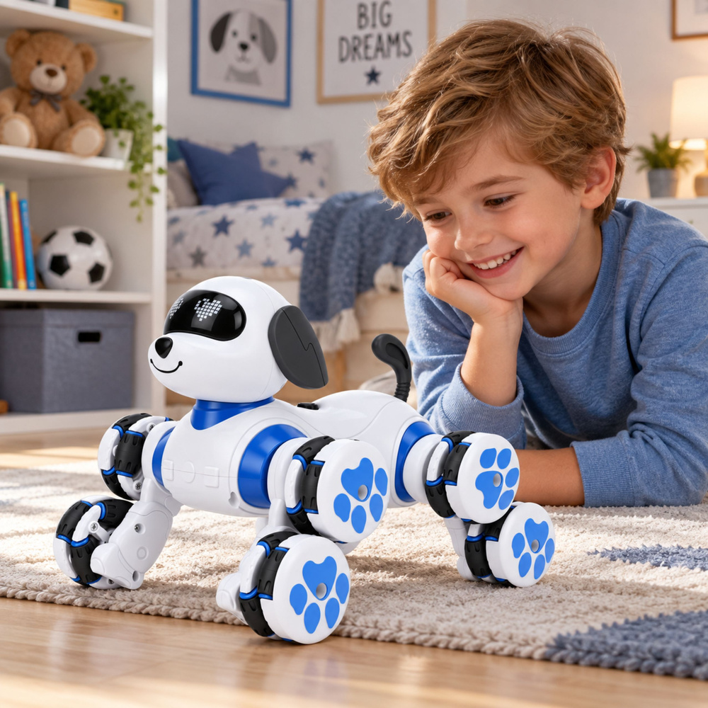 eng_pl_Remote-Controlled-RC-Robot-Dog-8-Wheels-360-Drifts-Stunts-Blue-32781_7 Robot-pas na daljinsko upravljanje – 8 kotača, driftanje od 360° i akrobacije – plavi