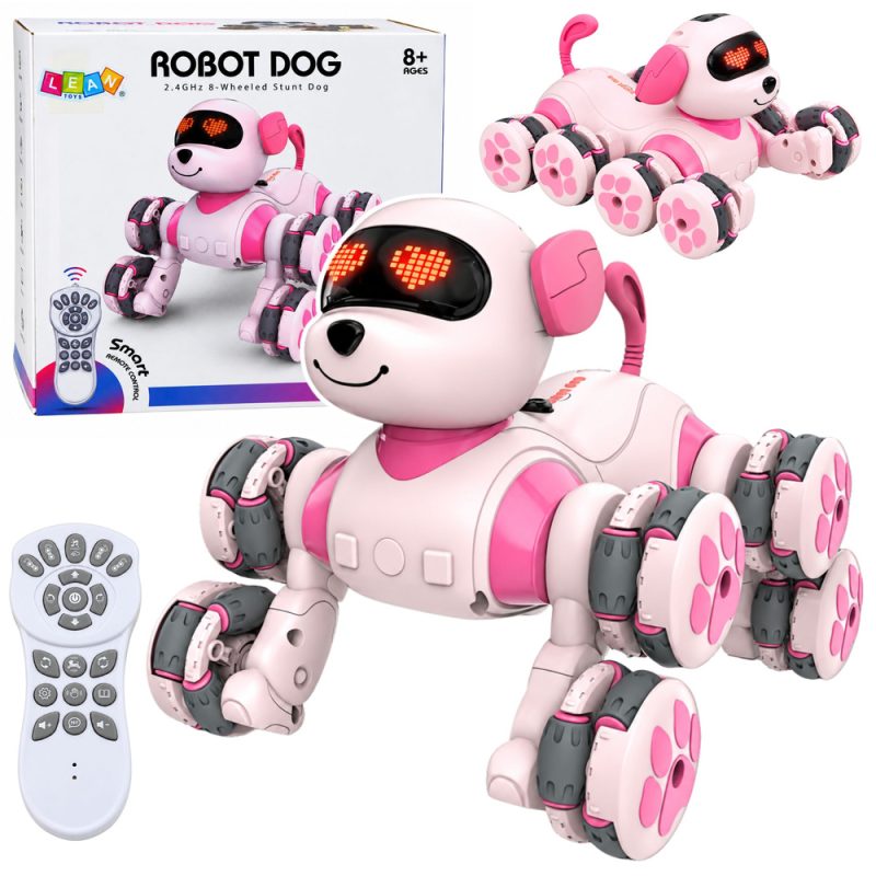 eng_pl_Remote-Controlled-RC-Robot-Dog-8-Wheels-360-Drifts-Stunts-Pink-32780_1 Robot-pas na daljinsko upravljanje – 8 kotača, driftanje od 360° i akrobacije – roza