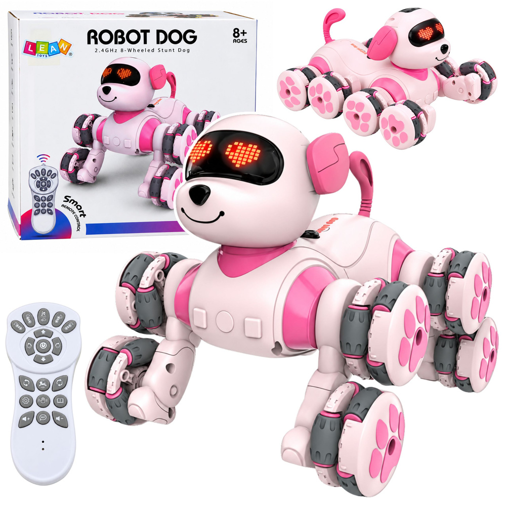 eng_pl_Remote-Controlled-RC-Robot-Dog-8-Wheels-360-Drifts-Stunts-Pink-32780_1 Robot-pas na daljinsko upravljanje – 8 kotača, driftanje od 360° i akrobacije – roza
