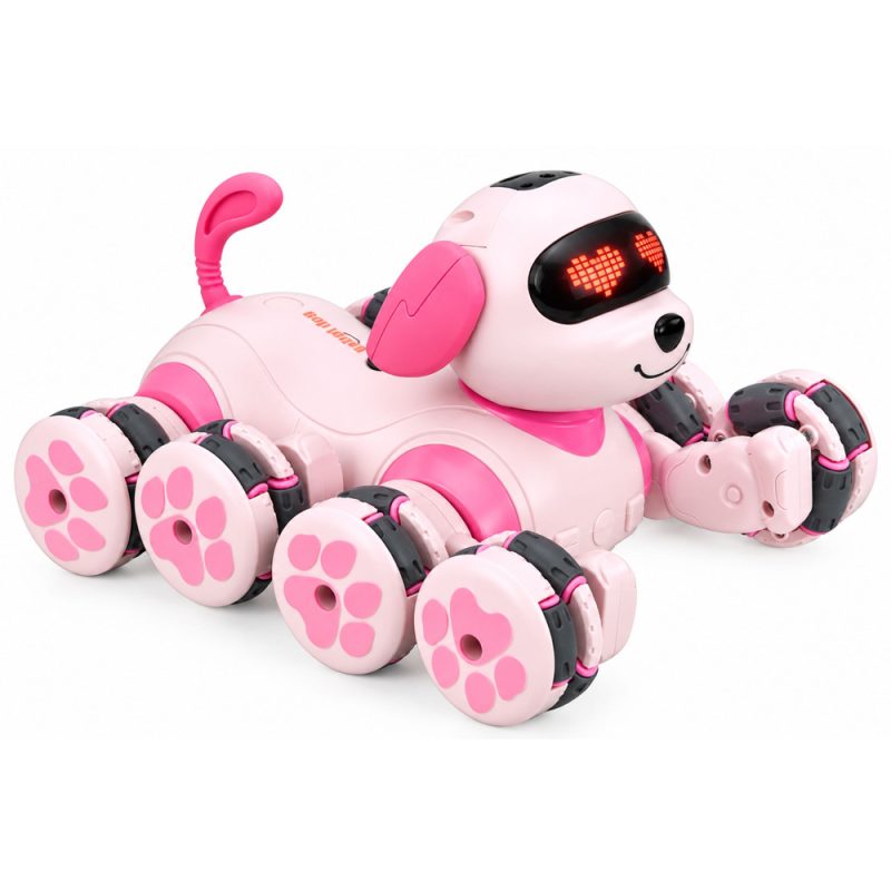 eng_pl_Remote-Controlled-RC-Robot-Dog-8-Wheels-360-Drifts-Stunts-Pink-32780_3 Robot-pas na daljinsko upravljanje – 8 kotača, driftanje od 360° i akrobacije – roza