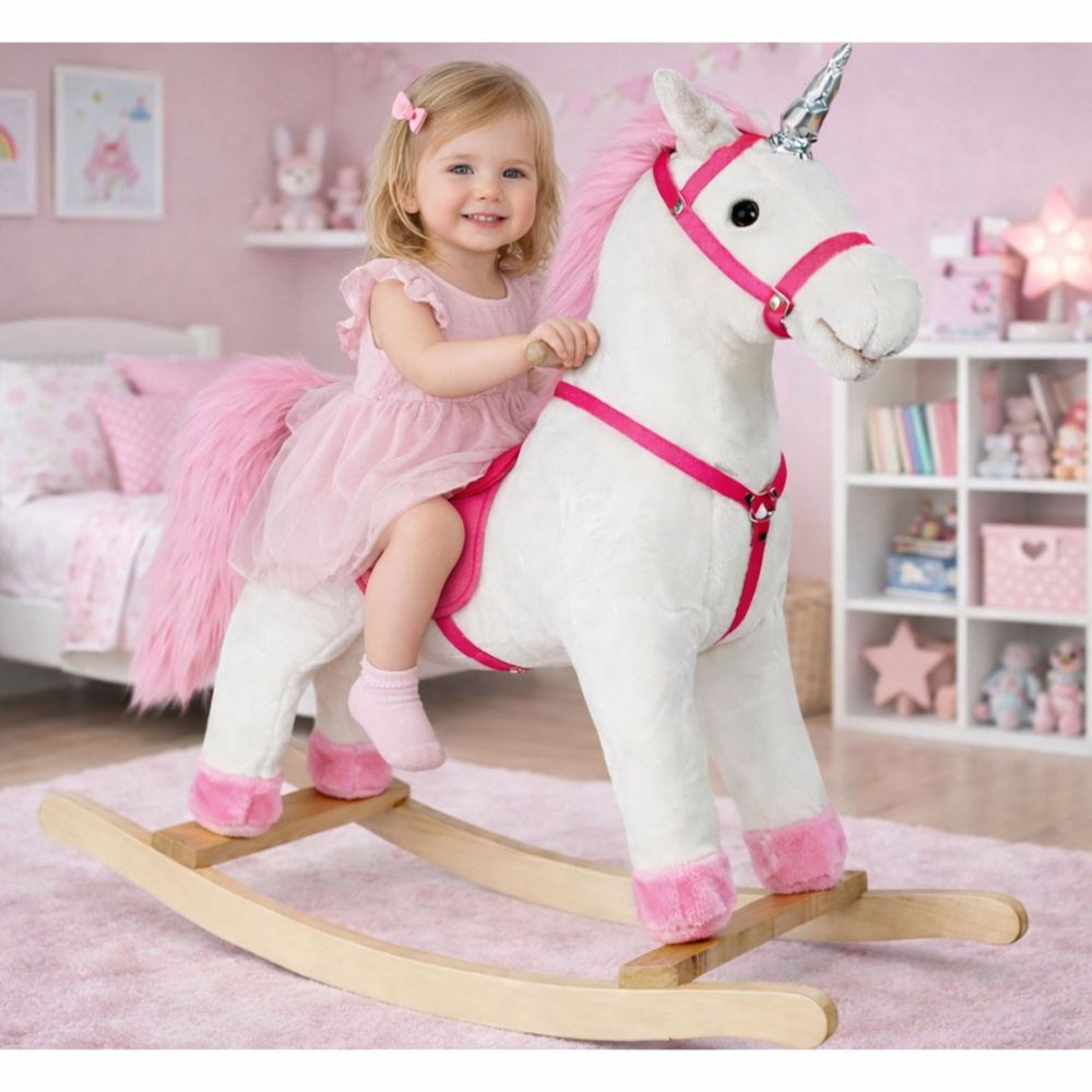 eng_pl_Running-Horse-Unicorn-White-Sounds-Moves-Snout-Tail-74-cm-2252_5 Bijeli jednorog – ispušta zvukove, pomiče njušku i rep, 74 cm