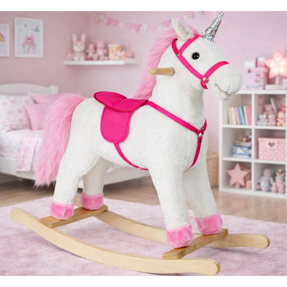 eng_pl_Running-Horse-Unicorn-White-Sounds-Moves-Snout-Tail-74-cm-2252_6 Bijeli jednorog – ispušta zvukove, pomiče njušku i rep, 74 cm