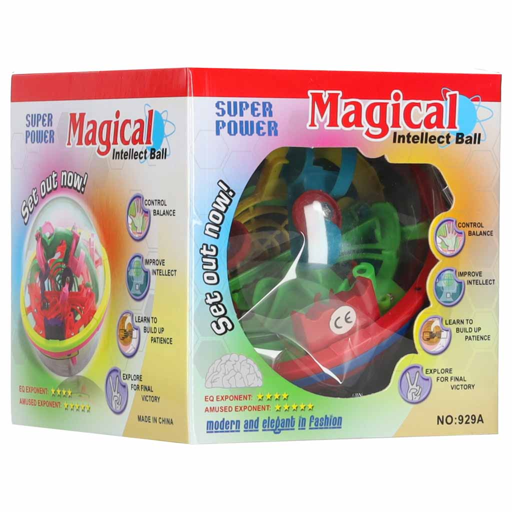 3D labirint s kuglicom – arkadna igra koja sadrži stazu za kuglicu sa 100 razina