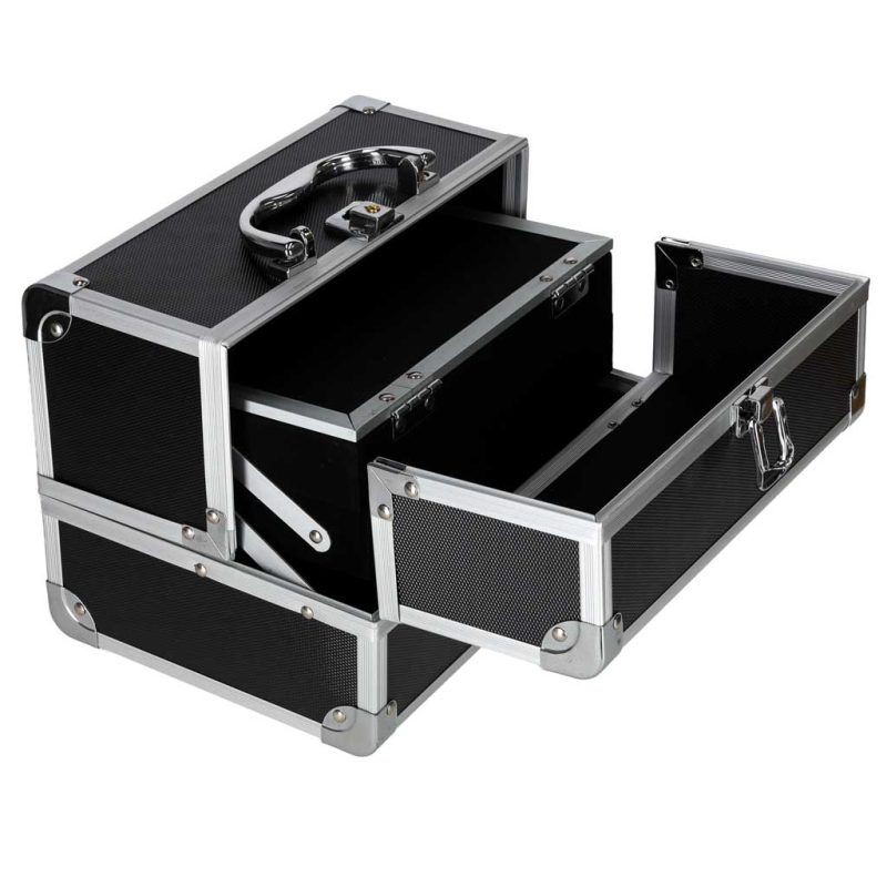 Black-cosmetic-organizer-with-mirror-193591 Crni kozmetički organizator s ogledalom