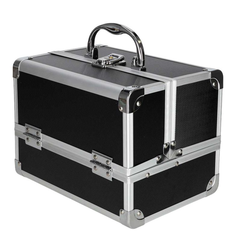 Black-cosmetic-organizer-with-mirror-193592 Crni kozmetički organizator s ogledalom