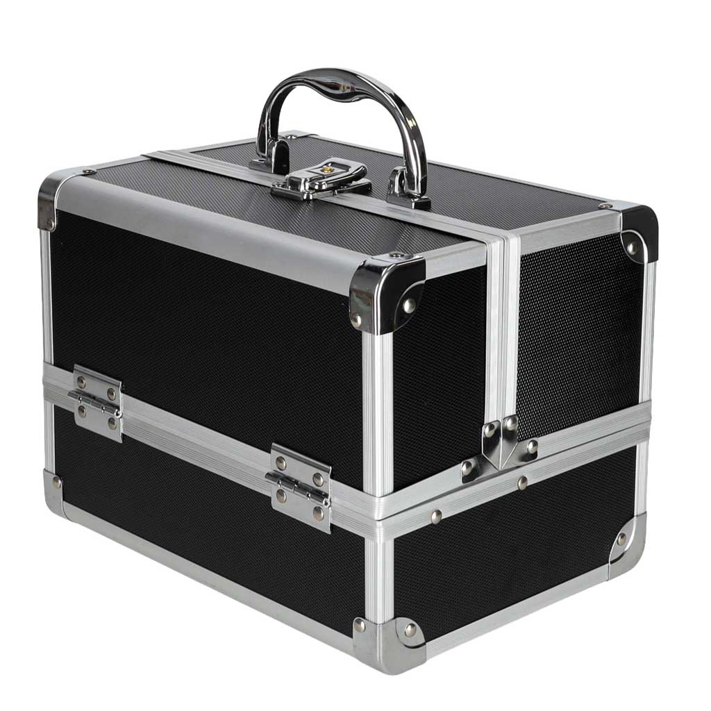 Black-cosmetic-organizer-with-mirror-193592 Crni kozmetički organizator s ogledalom