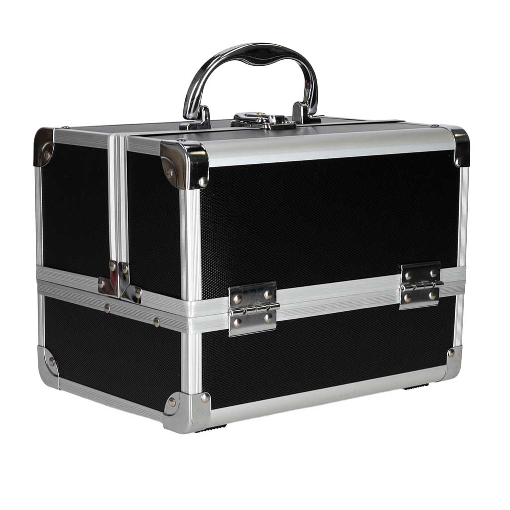 Black-cosmetic-organizer-with-mirror-193593 Crni kozmetički organizator s ogledalom