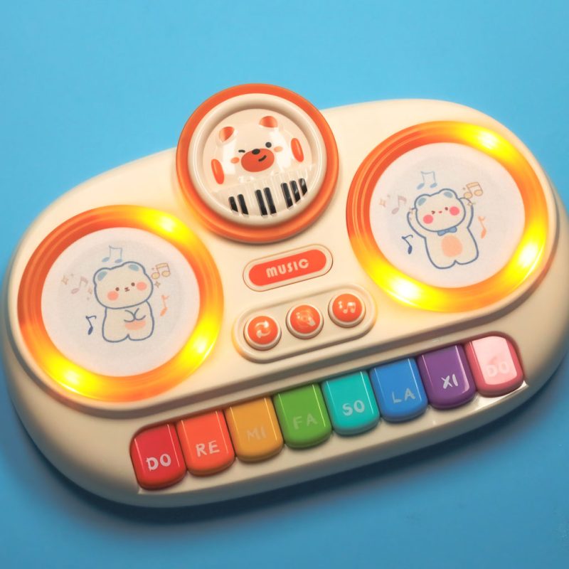 Children-s-organik-piano-educational-beige-168928 Bež edukativni dječji klavir
