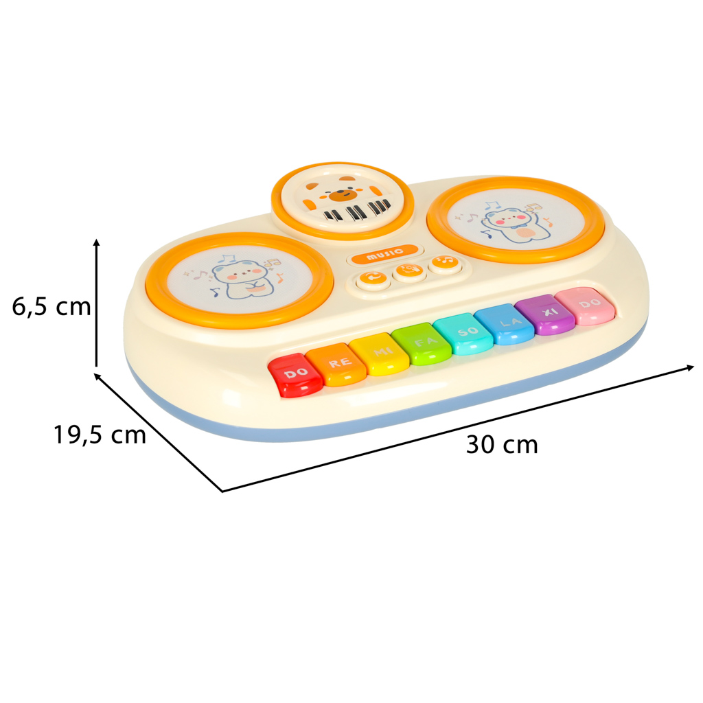 Children-s-organik-piano-educational-beige-168930 Bež edukativni dječji klavir
