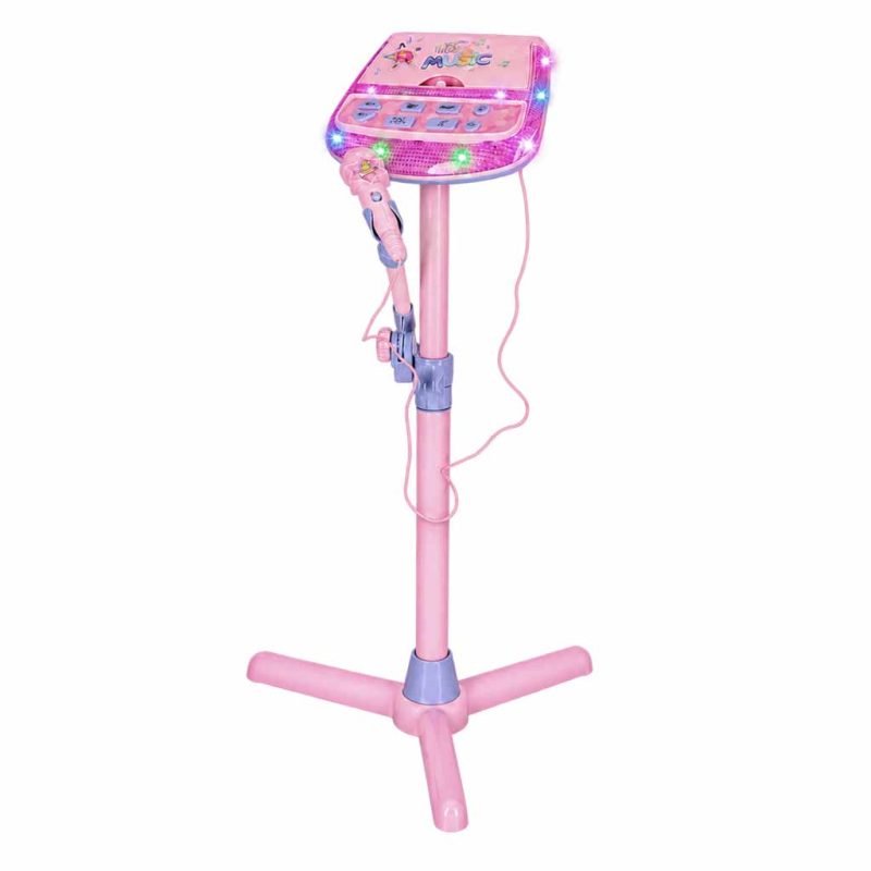 Karaoke set za djecu s mikrofonom na stalku, MP3 playerom i zvučnim efektima