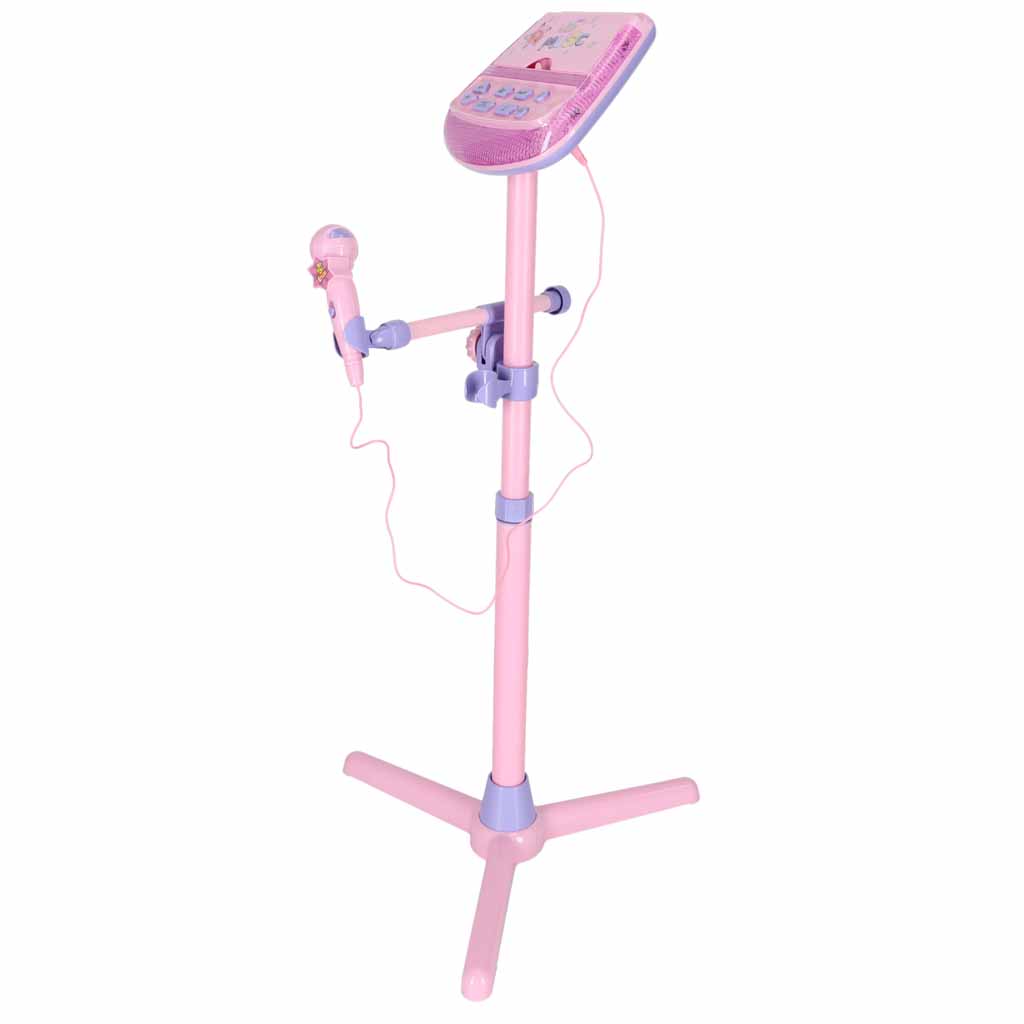 Karaoke set za djecu s mikrofonom na stalku, MP3 playerom i zvučnim efektima