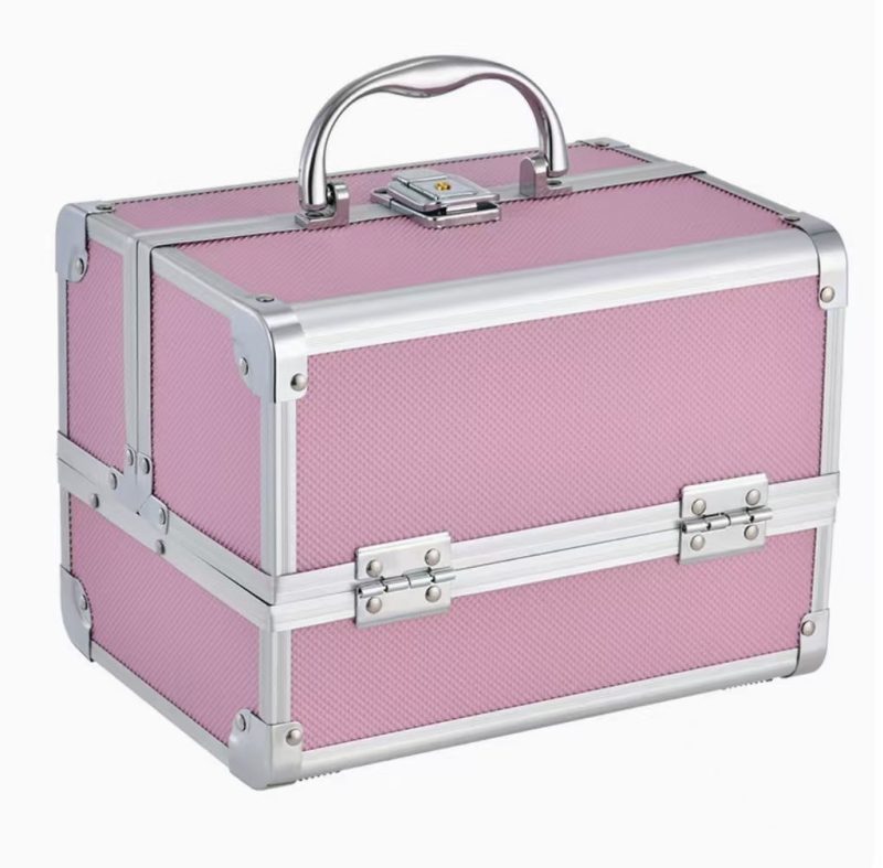 Pink-cosmetic-organizer-with-mirror-189550 Ružičasti kozmetički organizator s ogledalom
