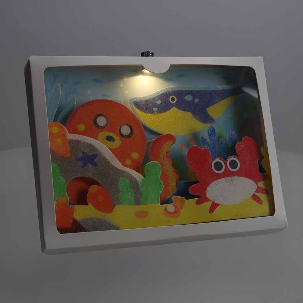 Sand-Painting-Kit-3D-Sand-Art-Marine-Animals-Set-193160 Set za slikanje pijeskom – 3D umjetnost od pijeska: morske životinje
