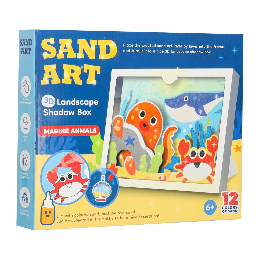 Sand-Painting-Kit-3D-Sand-Art-Marine-Animals-Set-193168 Set za slikanje pijeskom – 3D umjetnost od pijeska: morske životinje