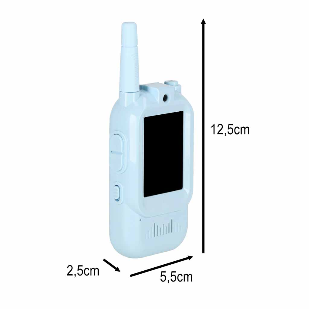 Walkie-talkies-for-kids-with-camera-and-video-function-blue-and-pink-193138 Dječji voki-tokiji s kamerom i funkcijom snimanja videa – plavi