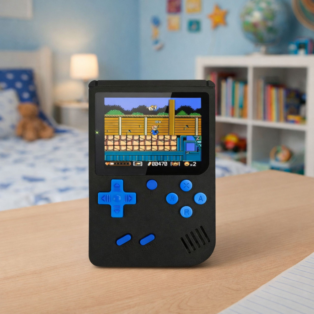eng_pl_Electronic-Game-Console-Retro-108-in-1-LCD-Screen-Black-30517_4 Retro elektronička igraća konzola 108 u 1, LCD zaslon, crna