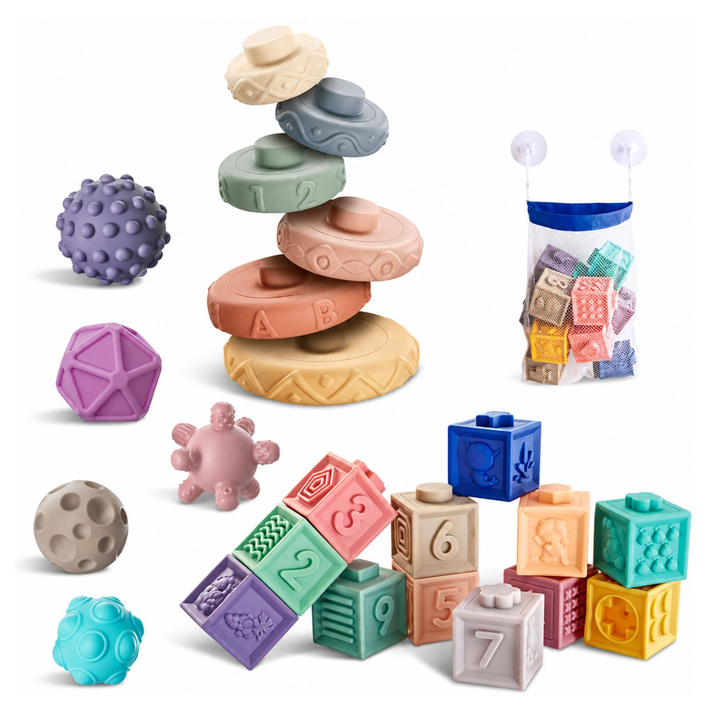 eng_pl_Soft-Rubber-Educational-Blocks-Animals-Numbers-Patterns-Colorful-27-pcs-20456_2 Meke gumene edukativne kocke – životinje, brojevi, uzorci, šarene, 27 kom